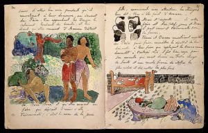 Carnet de voyage de Gauguin Noa Noa 