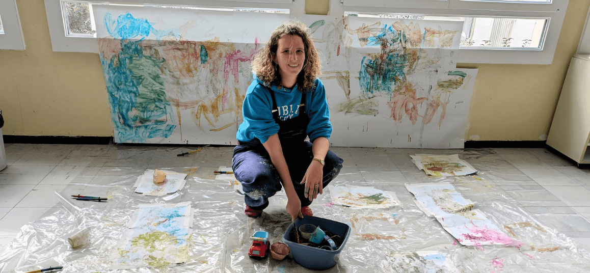 Portrait créatif de Géraldine Arlet, fondatrice de La Sardine Plastique à Marseille